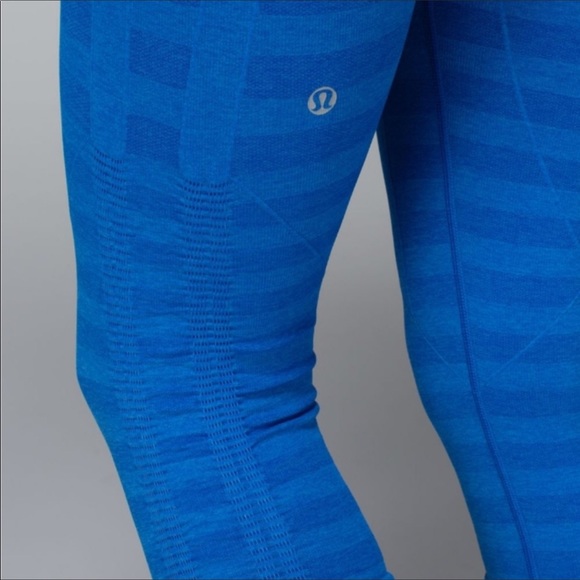 Lululemon In The Flow Crop II Striped Legging - Picture 13 of 15